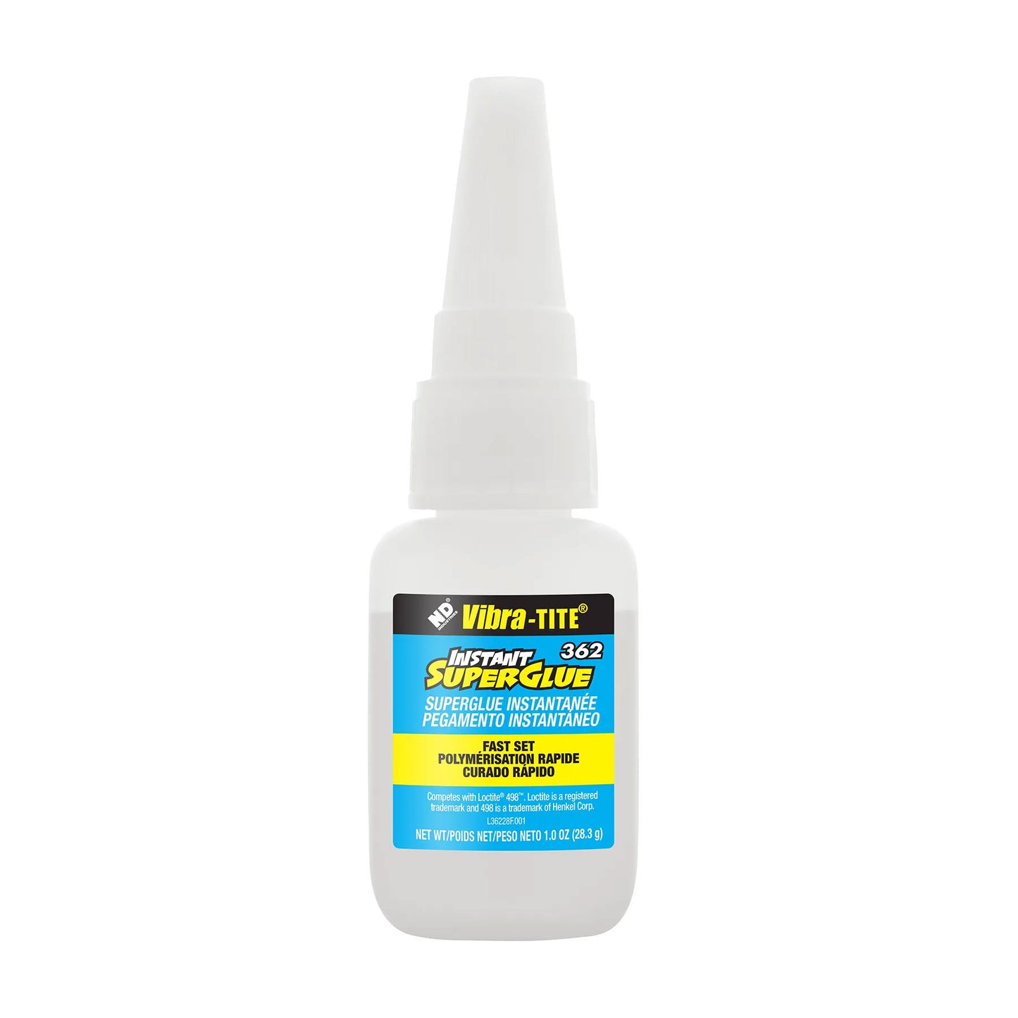 Vibra-Tite - 362 Fast Set Cyanoacrylate, 1oz