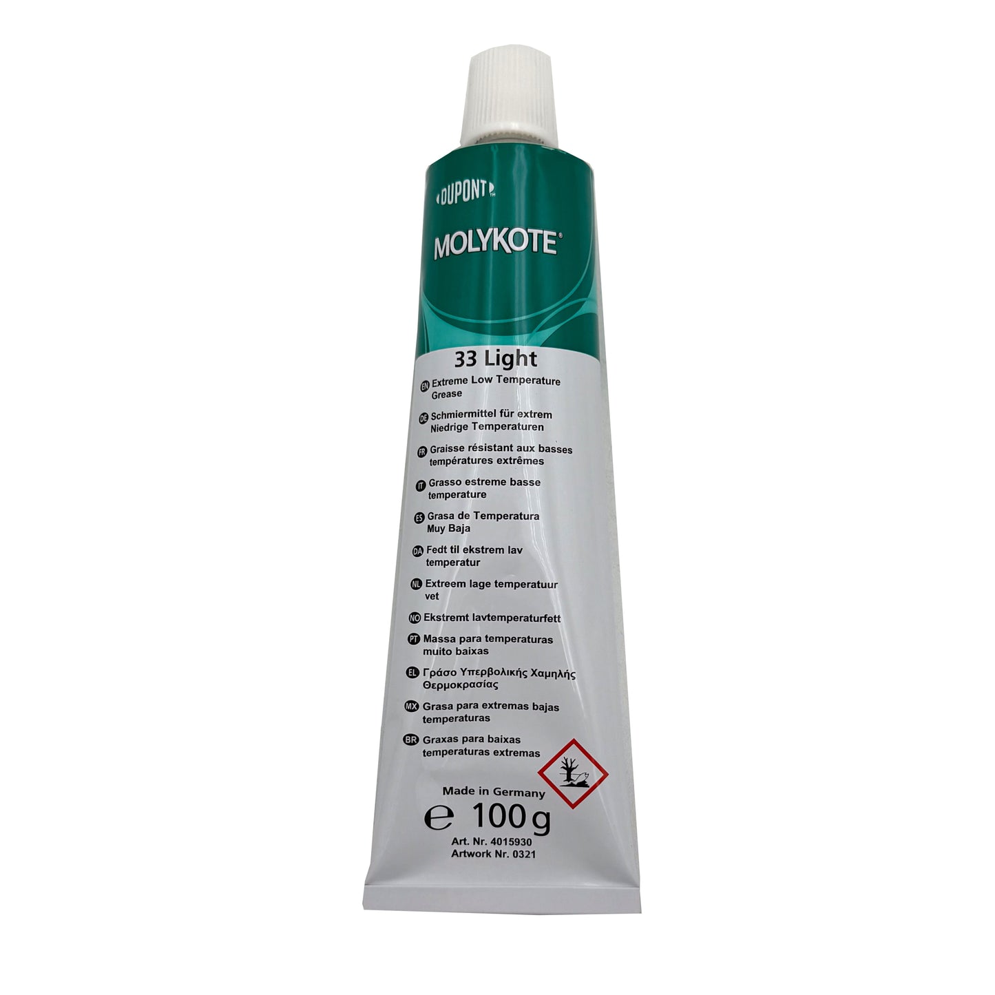 MOLYKOTE® 33 Light Extreme Low Temperature Grease - Silicone-Based Lubricant
