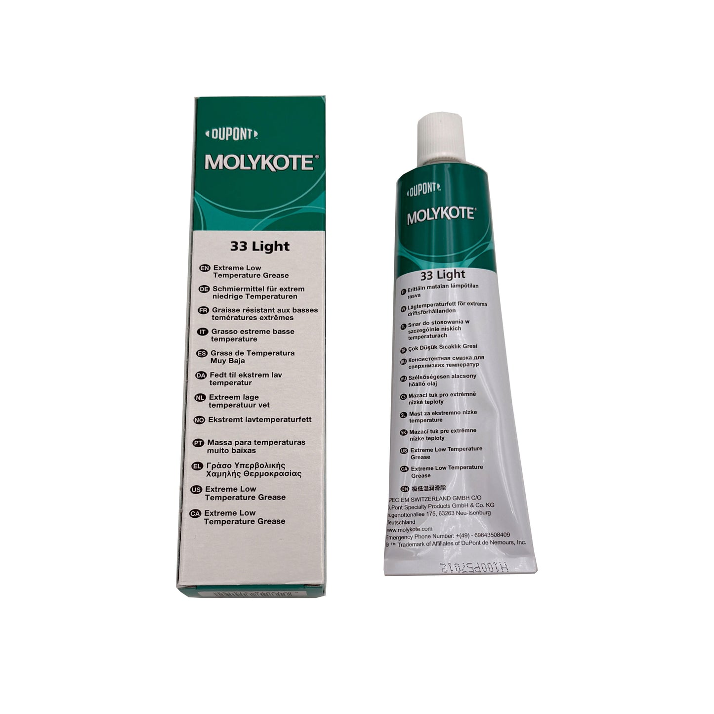 MOLYKOTE® 33 Light Extreme Low Temperature Grease - Silicone-Based Lubricant