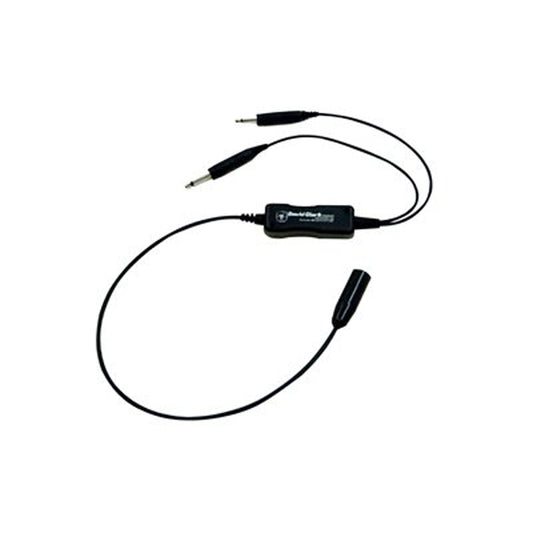 David Clark Low-Hi Impedance Headset Adapter 40880G-01 for converting U92 A/U to PJ055 and PJ068 plugs
