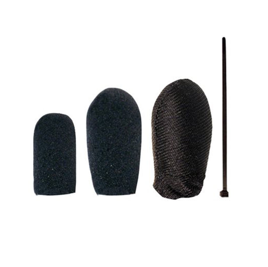 David Clark High Wind Mic Cover Kit 41090G-24 – 3-Piece Windscreen Set for M-2/M-2H Microphones on 9100 & 9900 Series Headsets