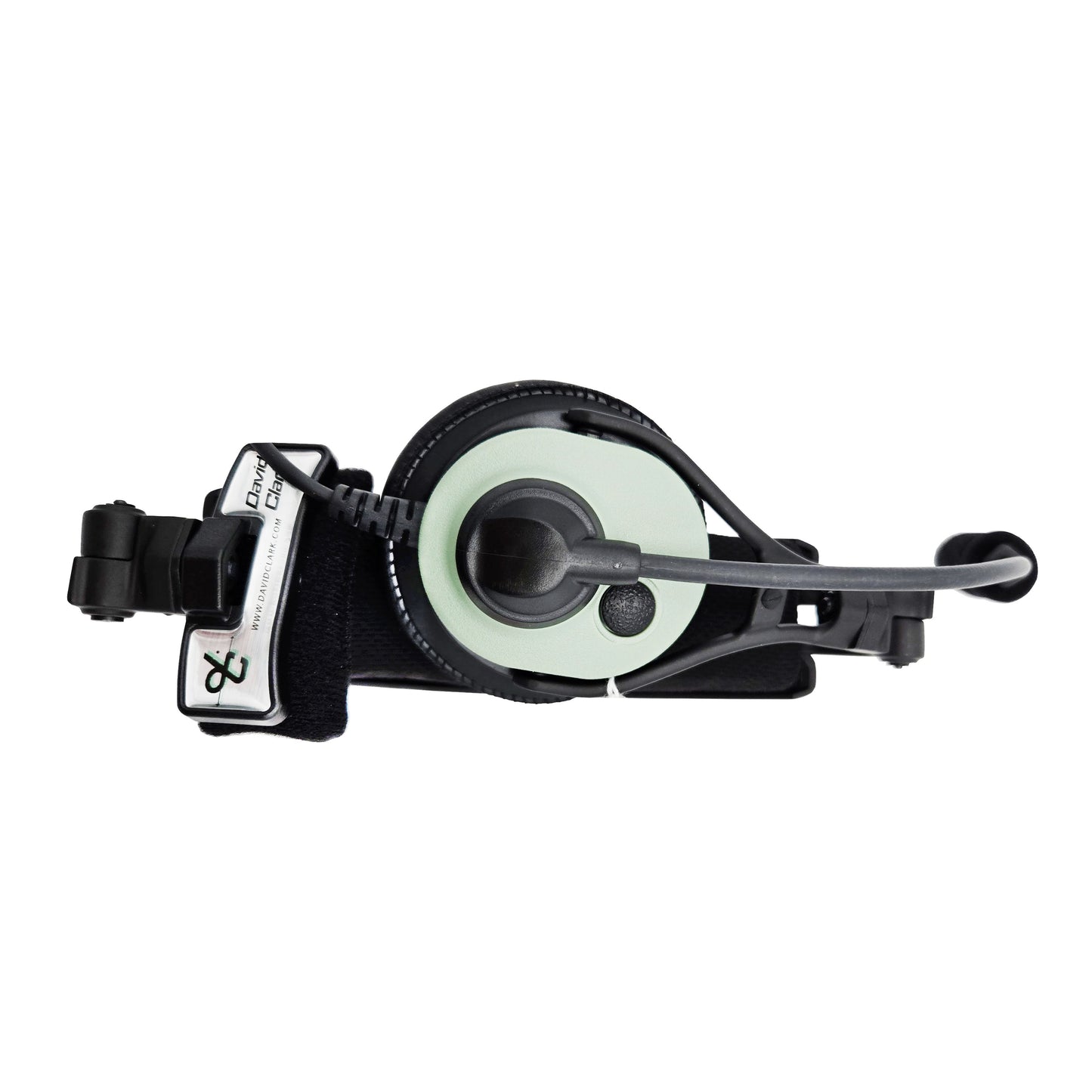 David Clark DC 3690 Single Ear Aviation Headset – Microphone and Earpiece View
