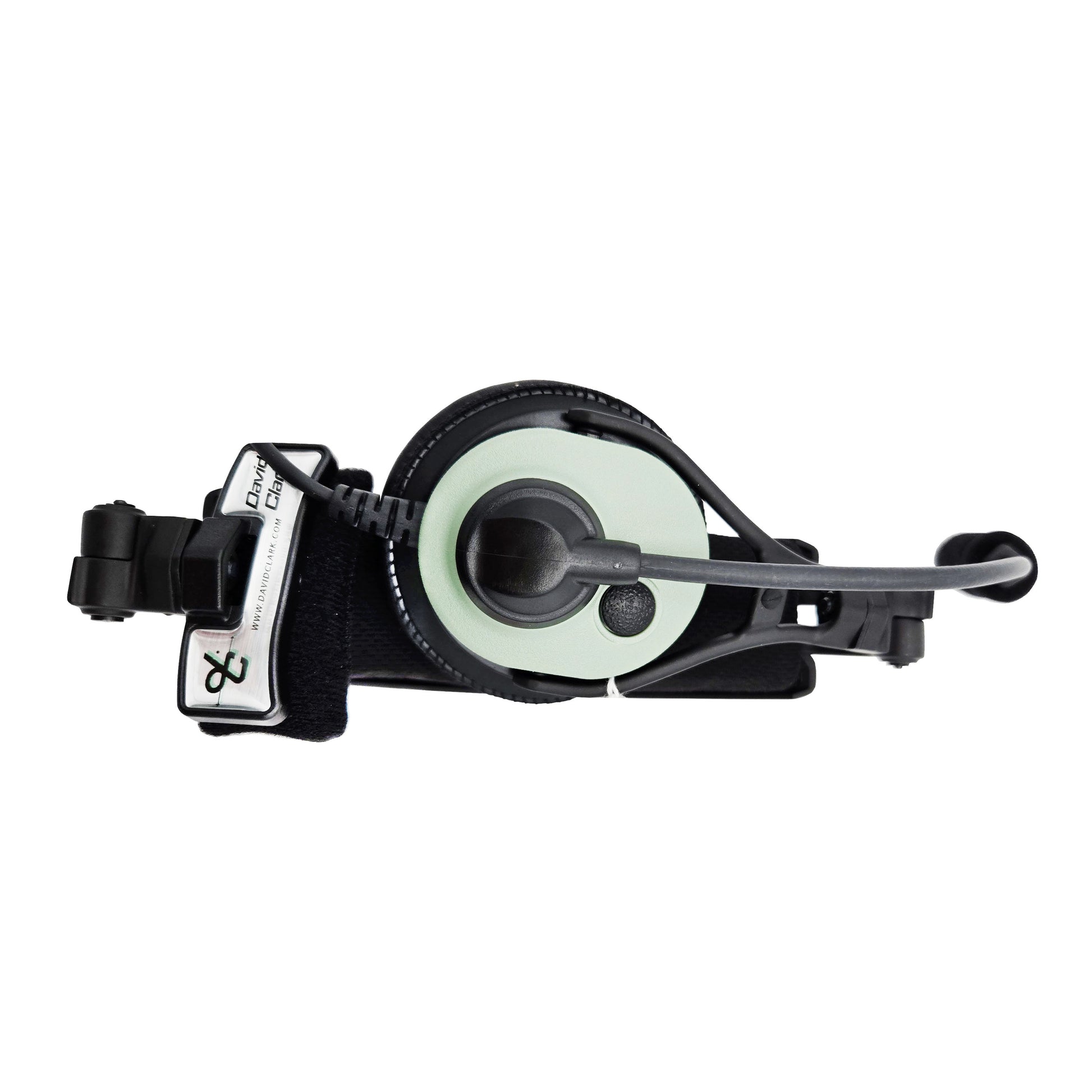 David Clark DC 3690 Single Ear Aviation Headset – Microphone and Earpiece View