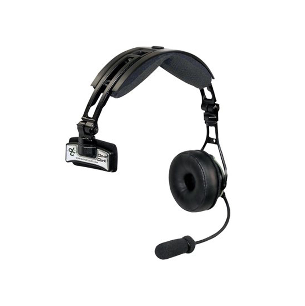 David Clark DC 8692 single-ear lightweight pro audio headset with noise-canceling microphone and 4-pin XLR connector