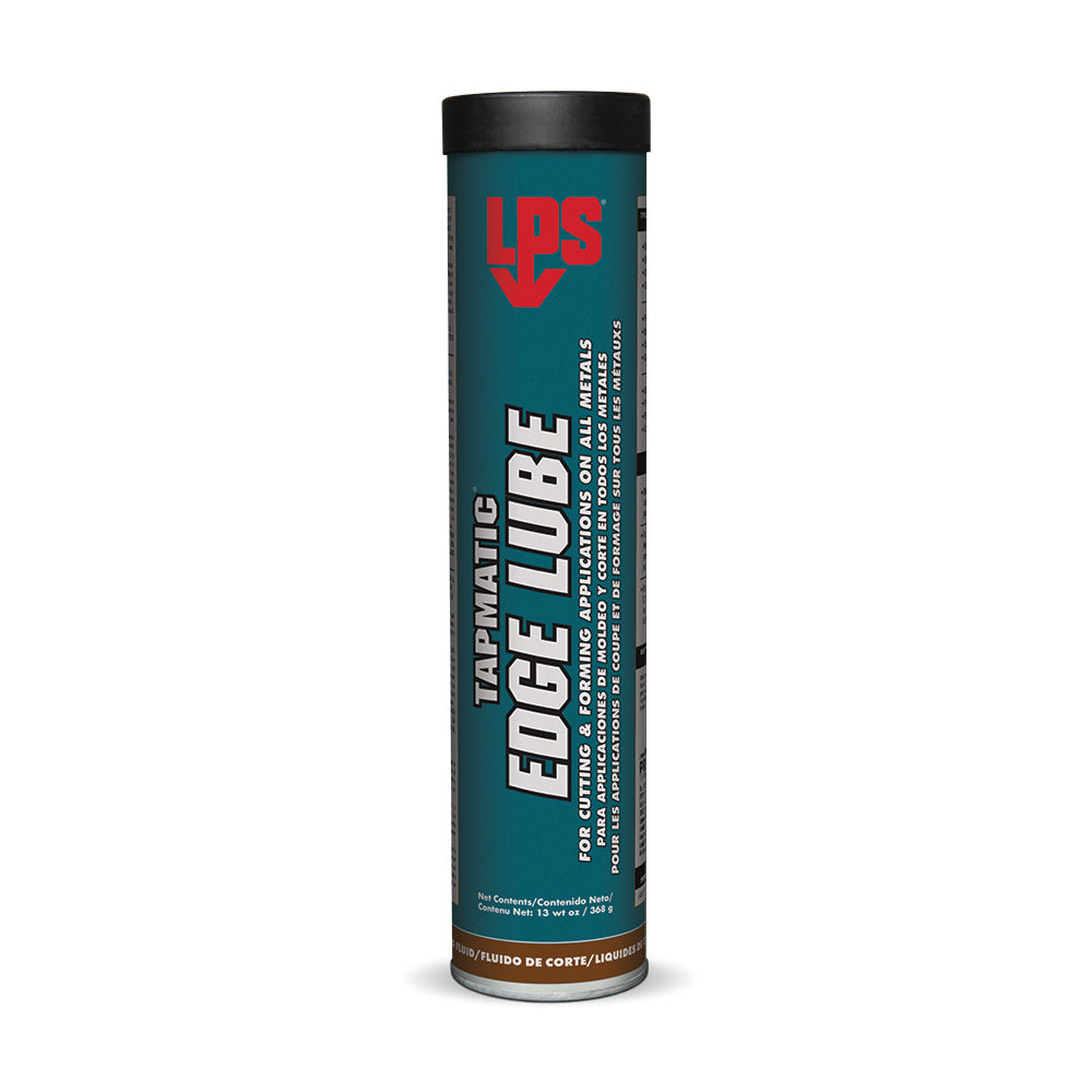 Tarmatic Edge Lube canister with LPS logo on a white background