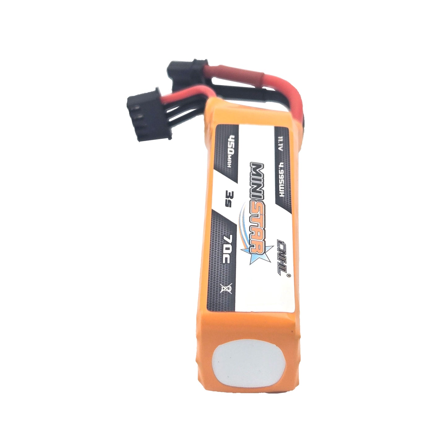 CNHL MiniStar LiPo Battery – Diagonal Top View Highlighting Branding