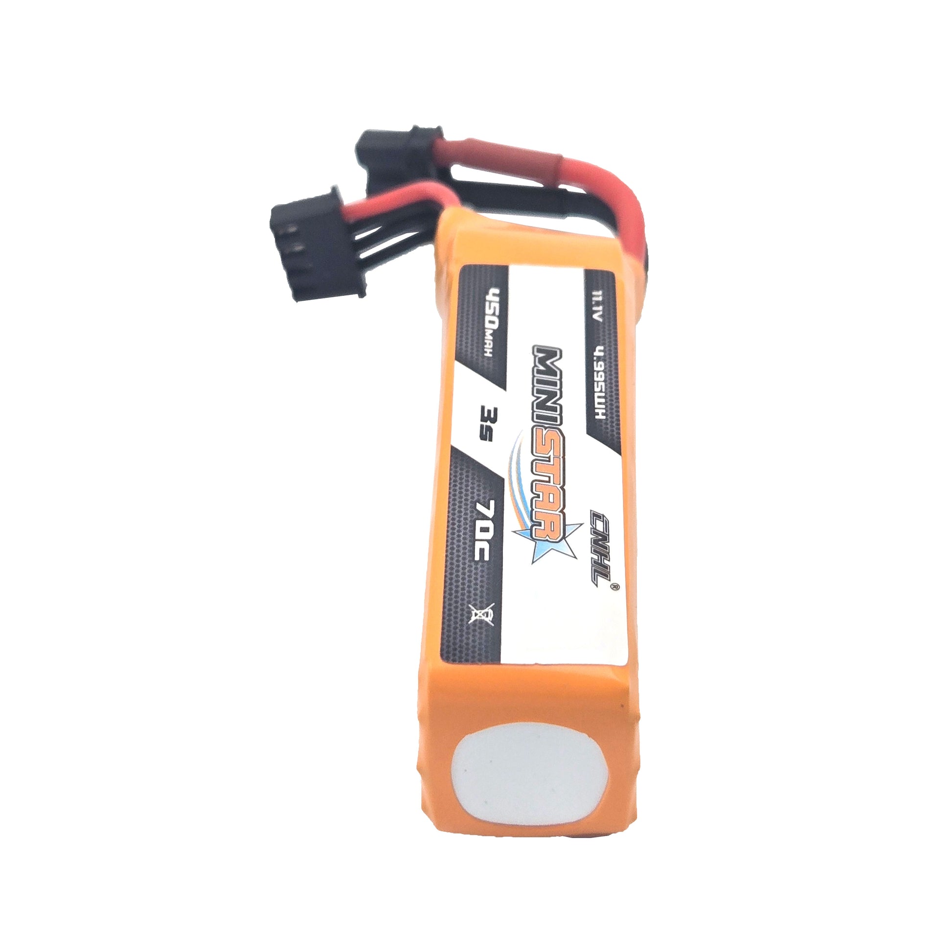 CNHL MiniStar LiPo Battery – Diagonal Top View Highlighting Branding