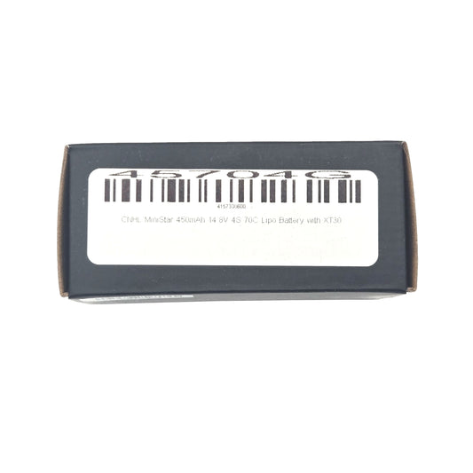 CNHL MiniStar 450mAh 4S 70C LiPo Battery – Box Barcode Label View