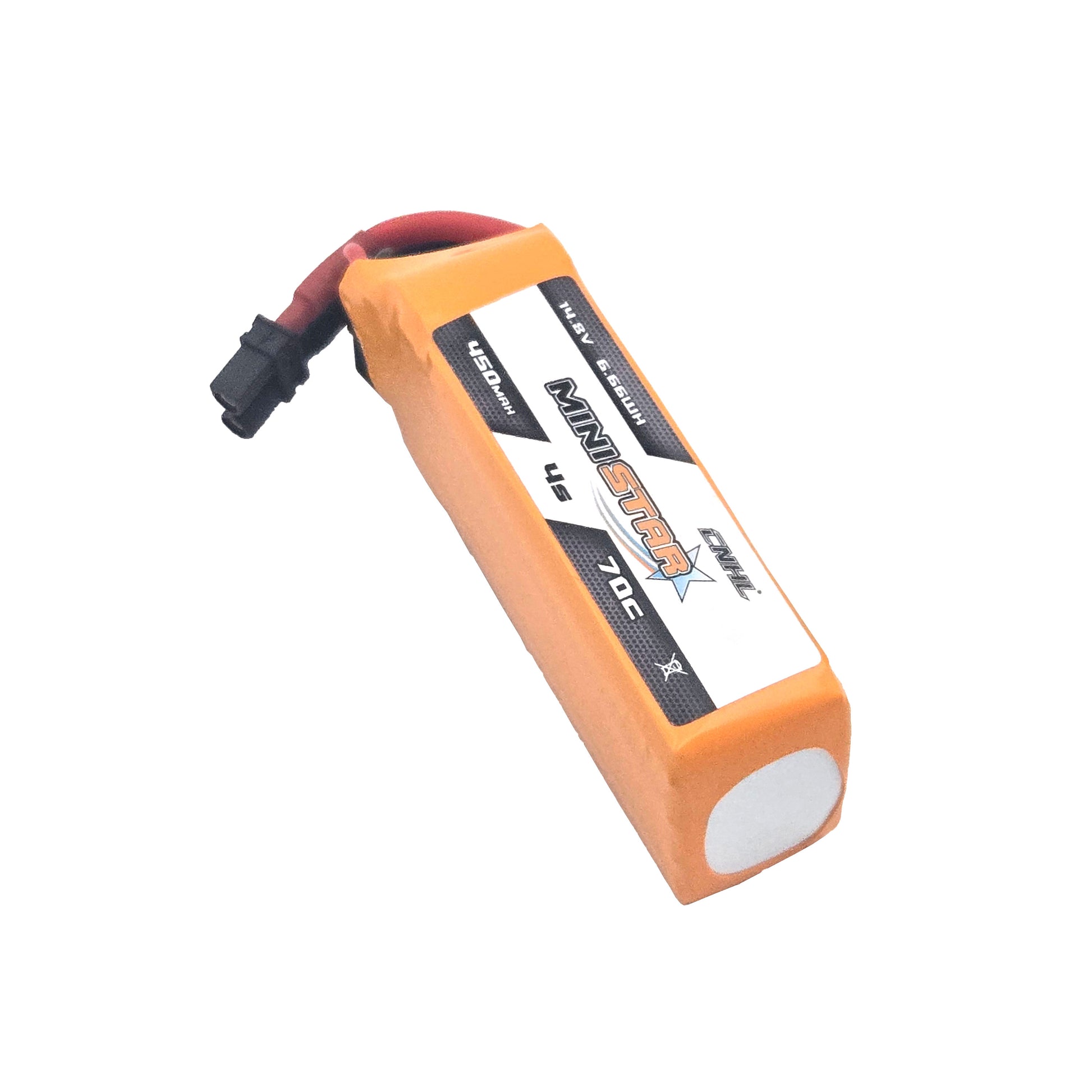 CNHL MiniStar 4S Battery – Slight Angled Top View Displaying Capacity Labe