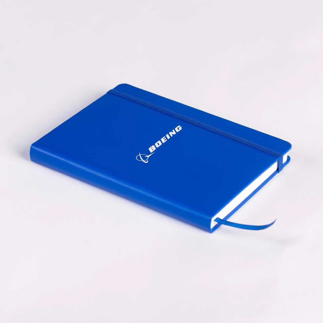 Boeing Basic Notebook with blue cover and white Boeing logo