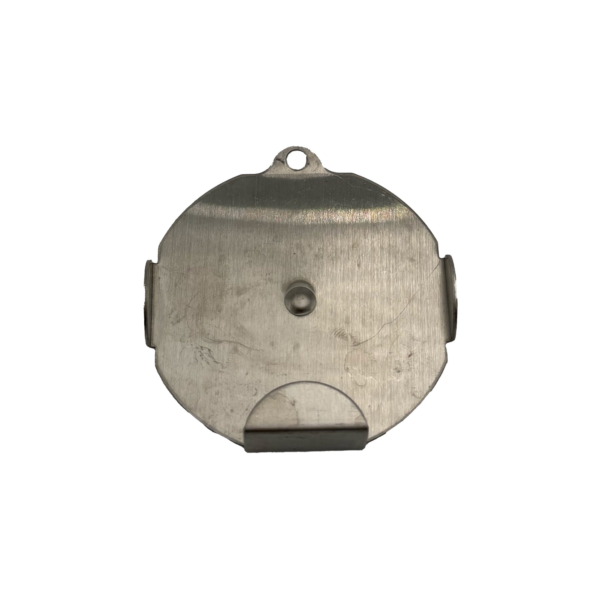Callington Stainless Steel Holder for Fresh + Clean Deodorant Disc – Aircraft Mount, Front