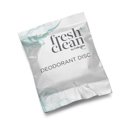 Callington Fresh + Clean Deodorant Disc – individually wrapped long-lasting air freshener for aircraft and transport lavatories