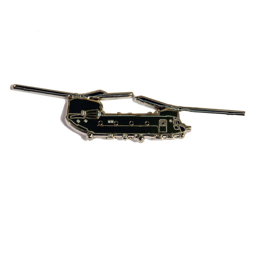 Boeing CH-47 Chinook illustrated helicopter magnet side profile design