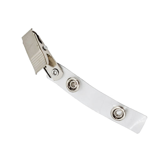 "Telex Headset Cord Clothing Clip 590060-000 – Top View Showing Clip Mechanism"