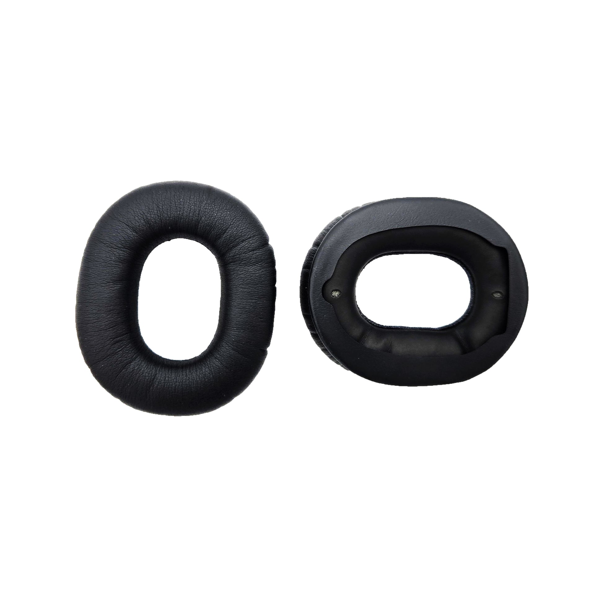 Telex Leather Ear Cushions for ANR 500 – Bottom View Showing Attachment Surface