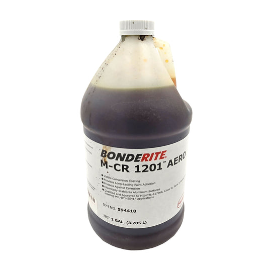 Henkel Alodine 1201 Light Metals Conversion Coating – Front View with Label and Warning