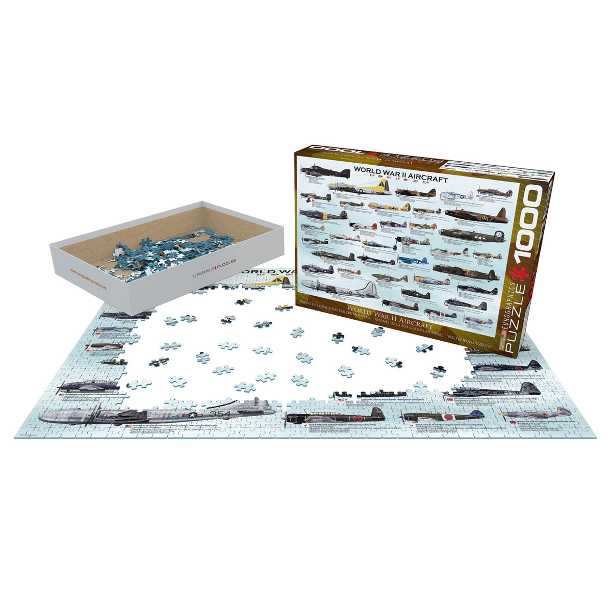 EuroGraphics World War II Aircraft 1000-Piece Puzzle