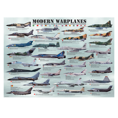 EuroGraphics Modern Warplanes 1000-Piece Puzzle