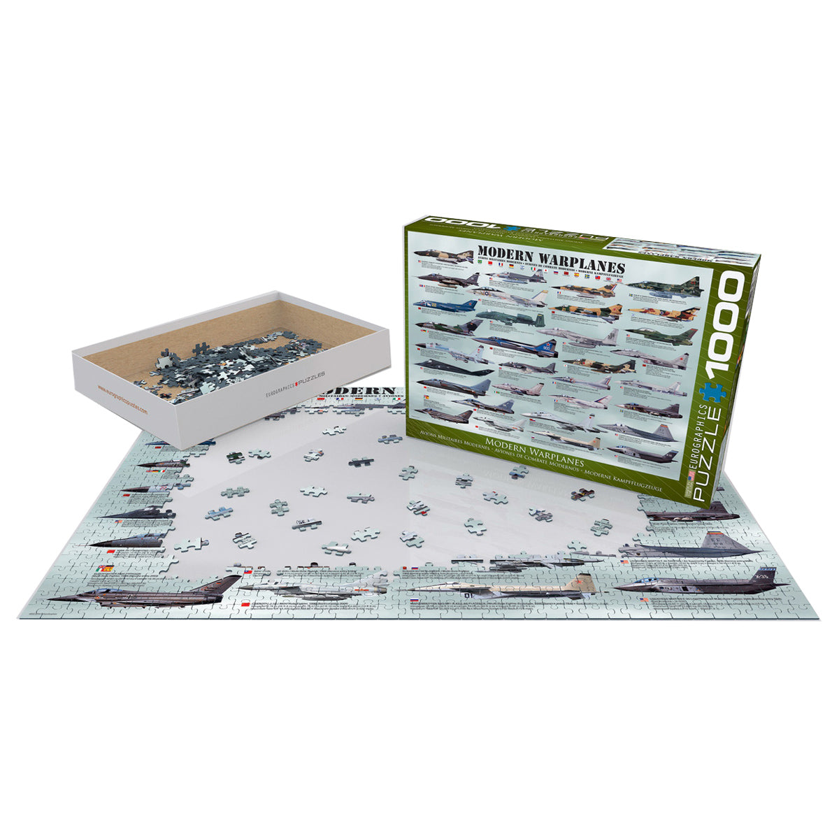 EuroGraphics Modern Warplanes 1000-Piece Puzzle