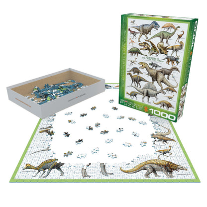 EuroGraphics Dinosaurs of the Cretaceous Period 1000-Piece Puzzle