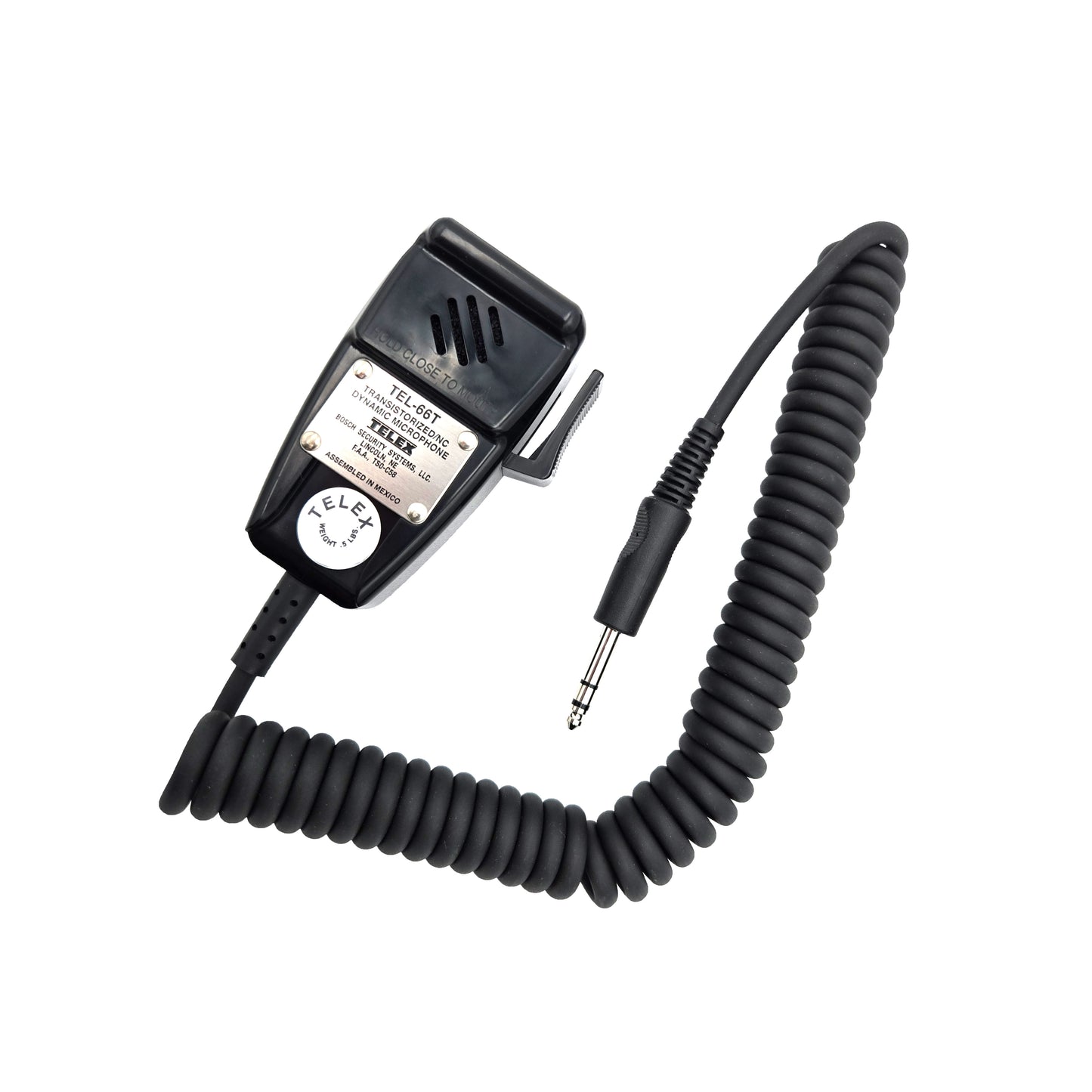 Telex 66T Handheld Microphone – Detailed View of Microphone