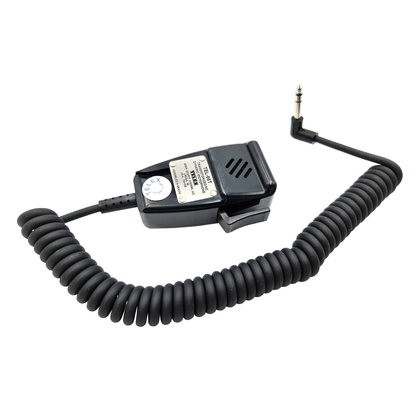 Telex 66TRA Handheld Microphone – Close-Up of Microphone Unit