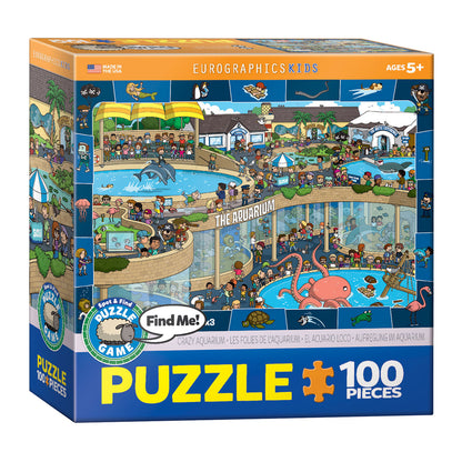 EuroGraphics Spot & Find Crazy Aquarium Puzzle