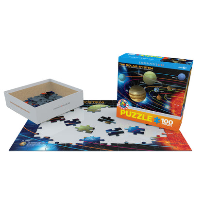 EuroGraphics The Solar System 100-Piece Jigsaw Puzzle