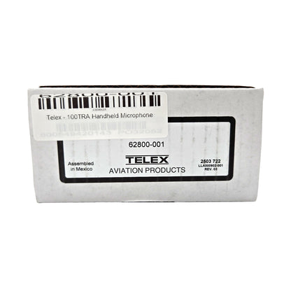 Telex 100TRA Handheld Microphone – Box with Product Label