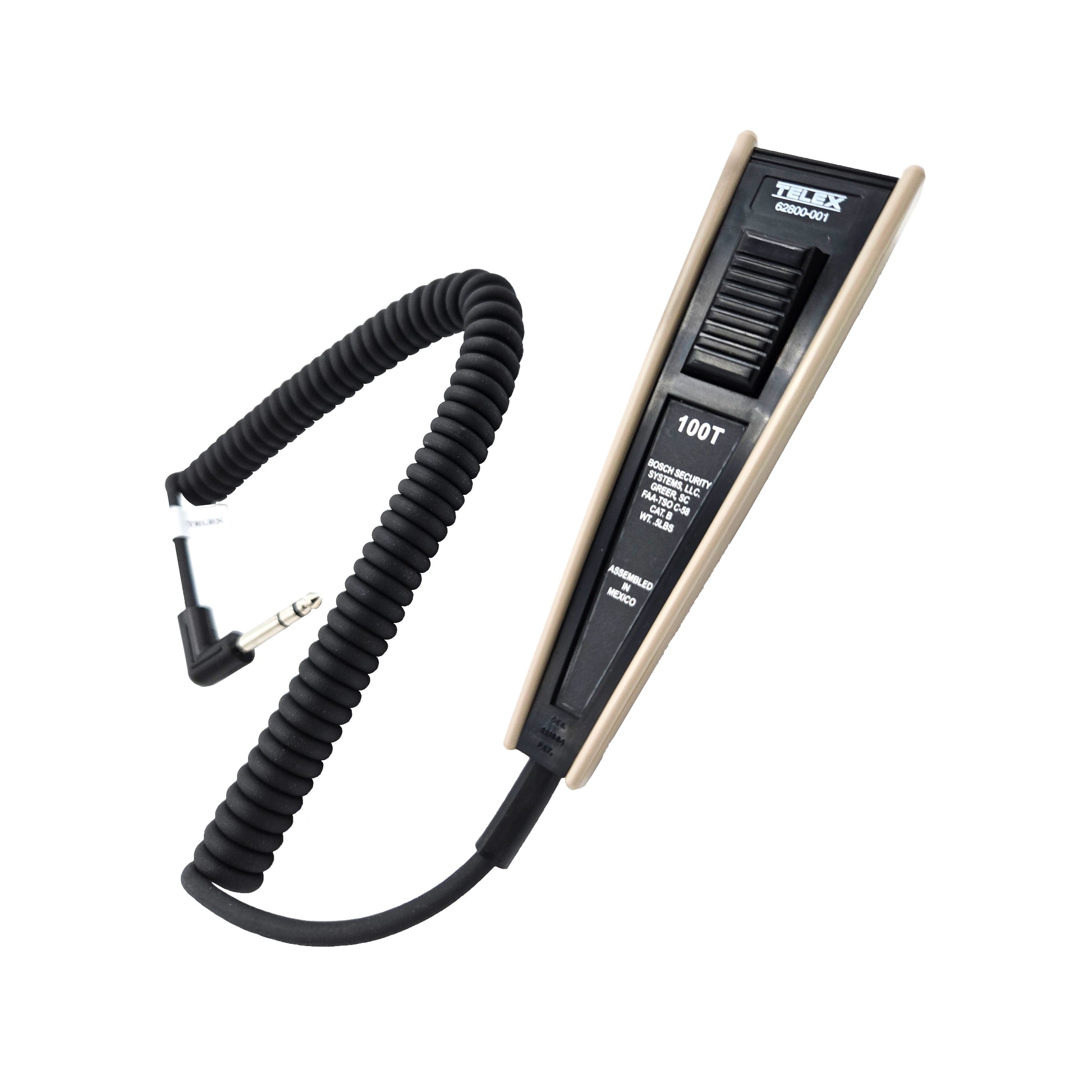 Telex 100TRA Handheld Microphone – Close-Up View