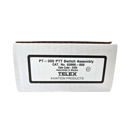 Telex PT-300 Push-to-Talk Switch – Box Label Close-Up