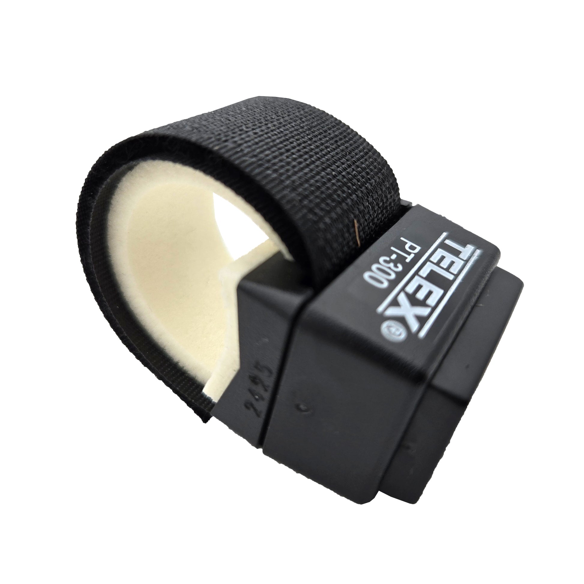 Telex PT-300 Push-to-Talk Switch – Velcro Strap Adjustment Detail