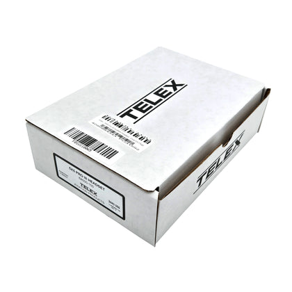 Telex 5X5 Pro-III Aviation Headset – Angled View of Retail Packaging