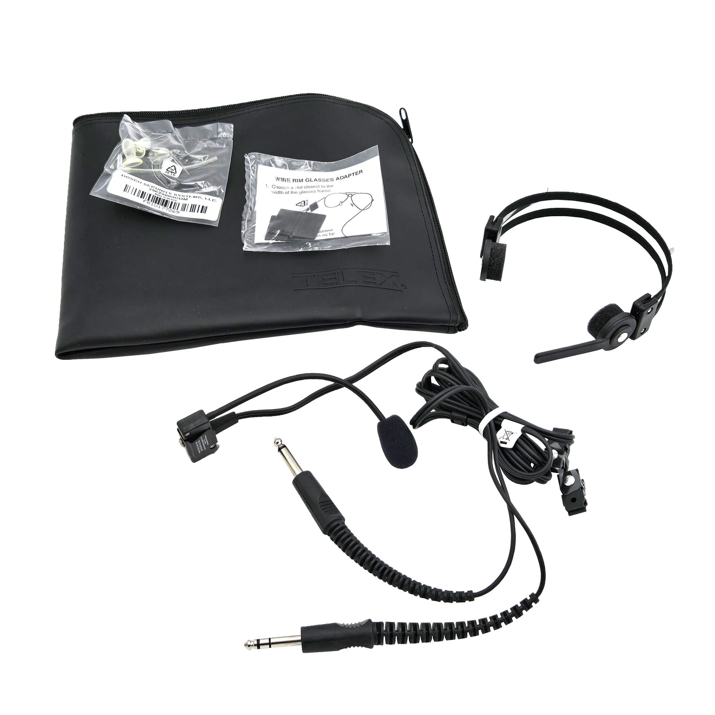 Telex 5X5 Pro-III Aviation Headset – Complete Kit Display with Accessories