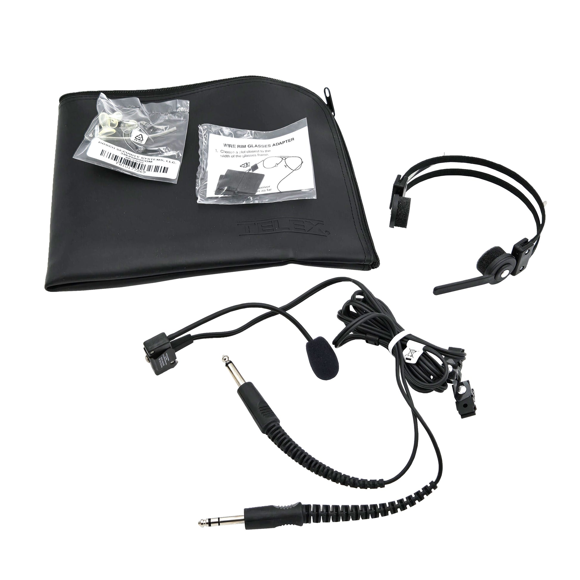 Telex 5X5 Pro-III Aviation Headset – Complete Kit Display with Accessories