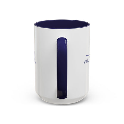 Pilots HQ Aviation Mug – 15oz Ceramic, Blue Accent Design