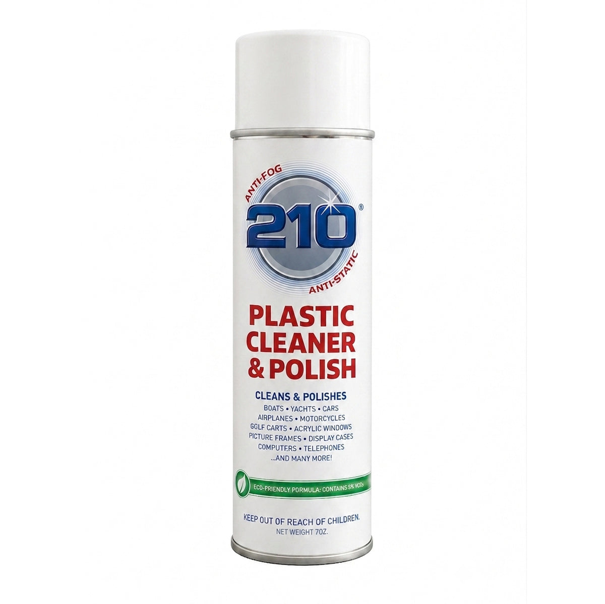 Sumner 210 Aircraft Plastic Cleaner & Polish – 7 oz & 14 oz Aerosol