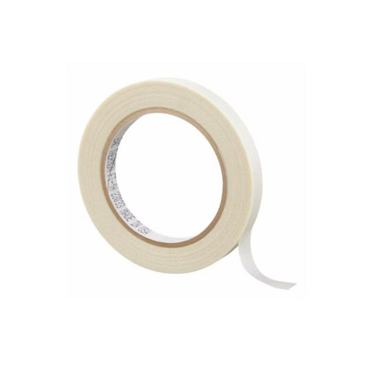 3M Scotch 69 Glass Cloth Electrical Tape White 1/2 Inch x 36 Yard Roll