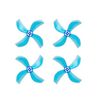 NewBeeDrone - Azi (Quad Blade) Micro Propellers 31mm -1.0mm Shaft (4CCW+4CW)