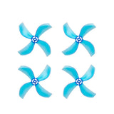 NewBeeDrone - Azi (Quad Blade) Micro Propellers 31mm -1.0mm Shaft (4CCW+4CW)