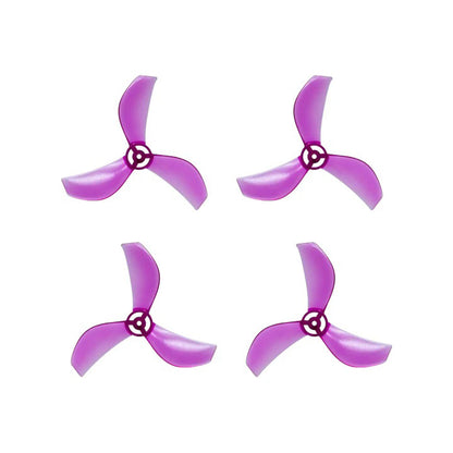 NewBeeDrone - Azi (Tri Blade) Micro Propellers 31mm - 0.8mm Shaft (4CCW+4CW)