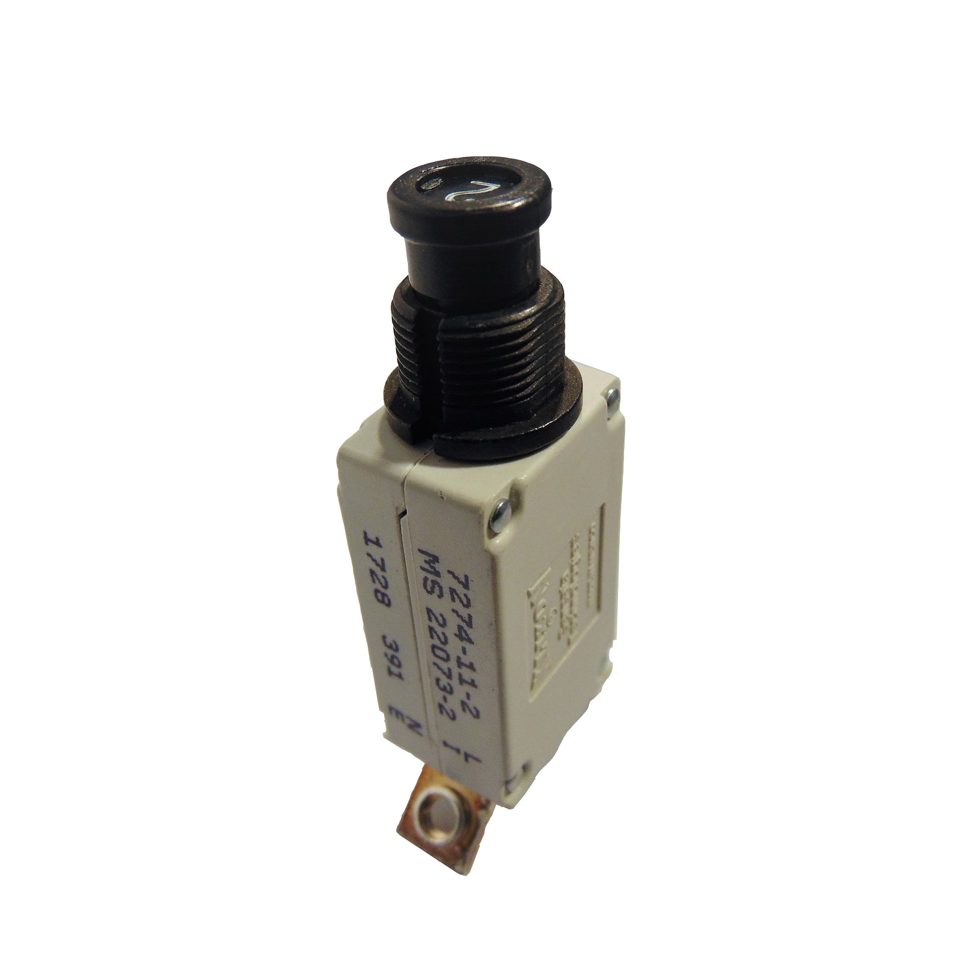 Klixon 7274-11-2 2 Amp Push Pull Aircraft Circuit Breaker MS22073-2