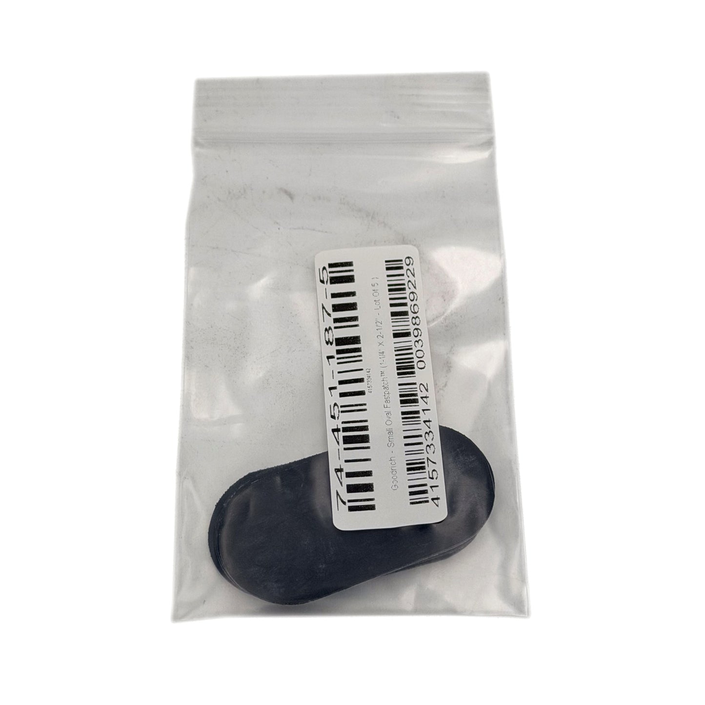 Goodrich Small Oval Fastpatch 5-pack aircraft tire repair patches