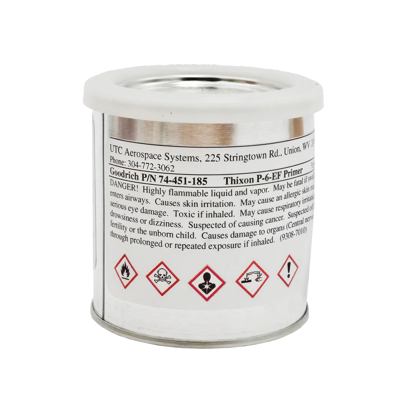 Goodrich Thixon P-6-EF Primer 74-451-185 – Front View of 1/2 Pint Can