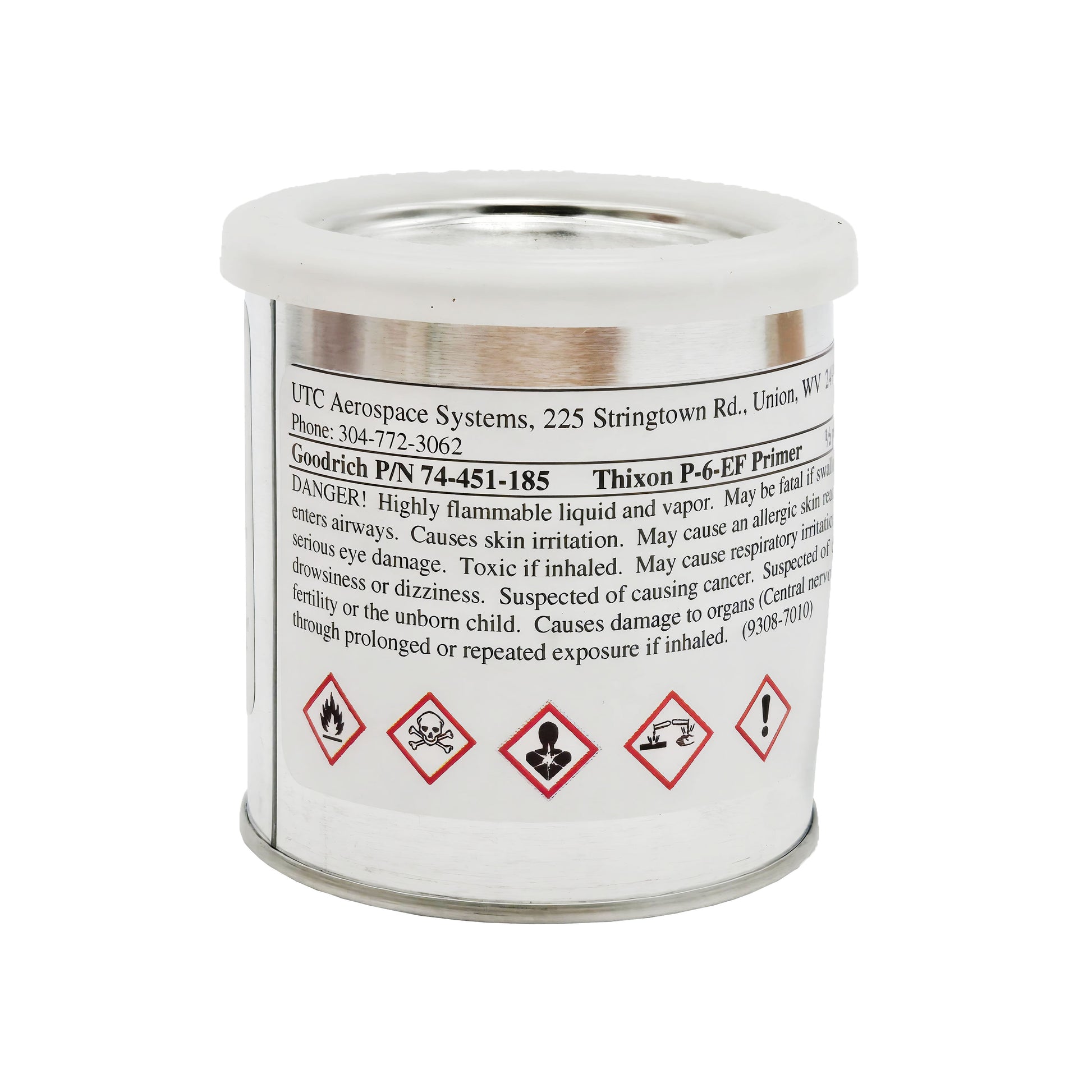 Goodrich Thixon P-6-EF Primer 74-451-185 – Front View of 1/2 Pint Can