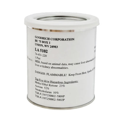 Goodrich LA 5102 Adhesive 74-451-220 – Front View of 1 Pint Can