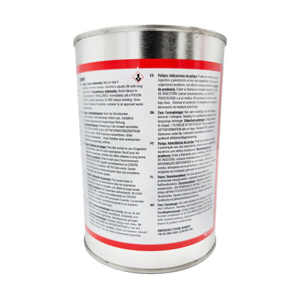 Royco 756 Hydraulic Fluid 1 quart back view with product details - MIL-PRF-5606H, aircraft-grade hydraulic oil