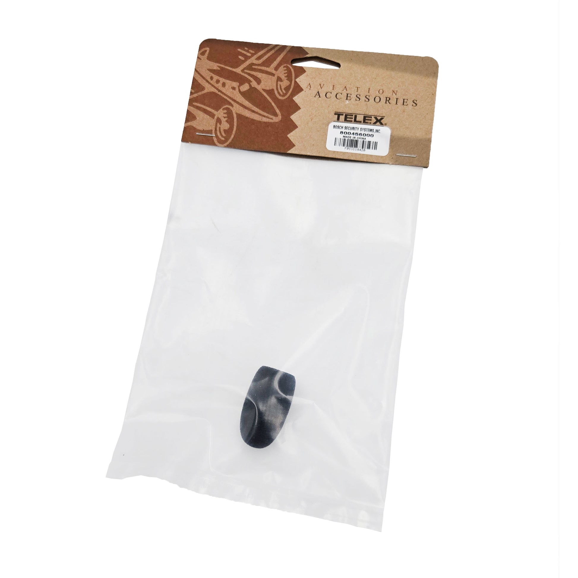 Telex Mic Windscreen 800456-000 – Back View Showing Product Info