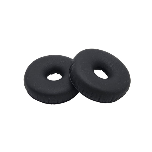 Telex Leather Ear Cushions for Airman 850 – Angled Front View Unboxed