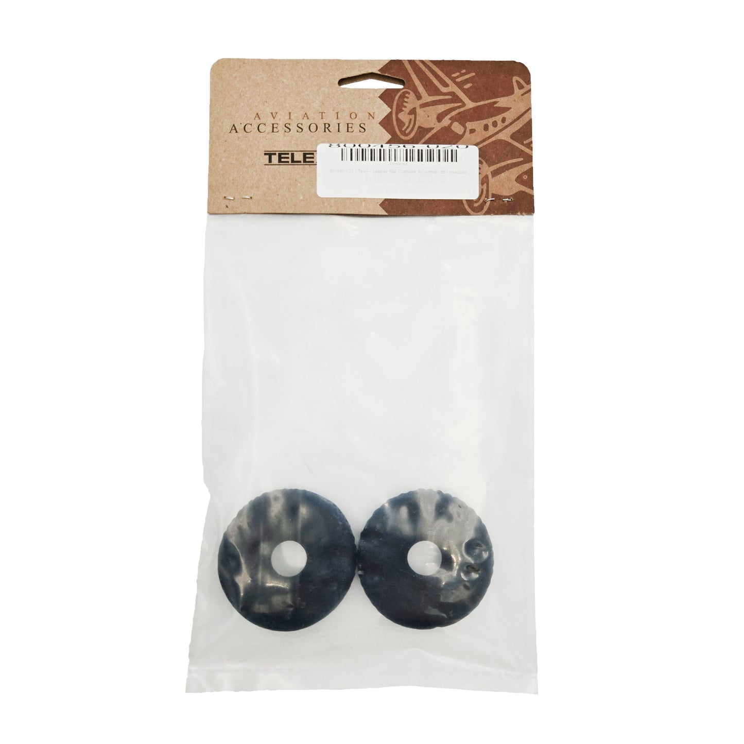 Telex Leather Ear Cushions for Airman 850 – Front Packaging View